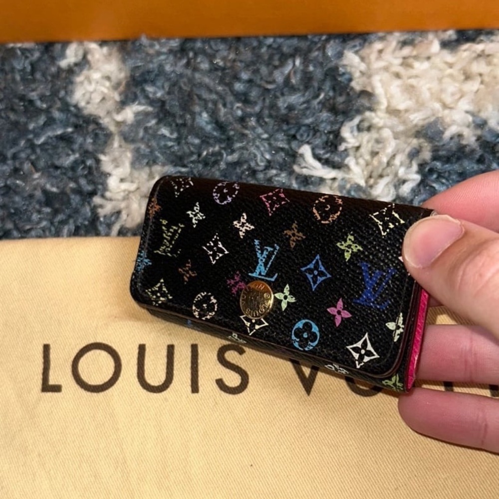 Louis Vuitton multicolor key case